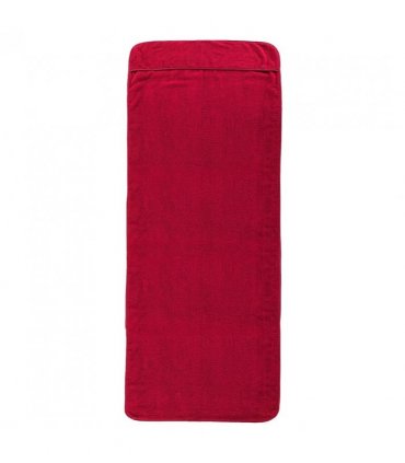 vidaXL Beach Towels 2 pcs Burgundy 75x200 cm Fabric 400 GSM — Colour: red, Size: 75 x 200 cm