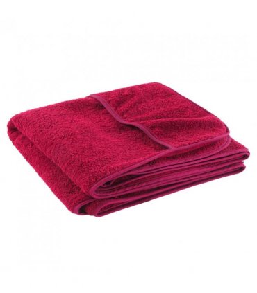 vidaXL Beach Towels 2 pcs Burgundy 75x200 cm Fabric 400 GSM — Colour: red, Size: 75 x 200 cm