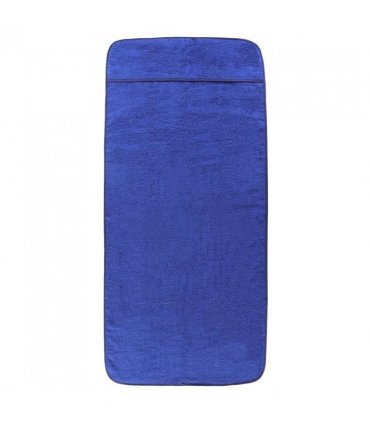 vidaXL Beach Towels 2 pcs Royal Blue 60x135 cm Fabric 400 GSM — Size: 60 x 135 cm