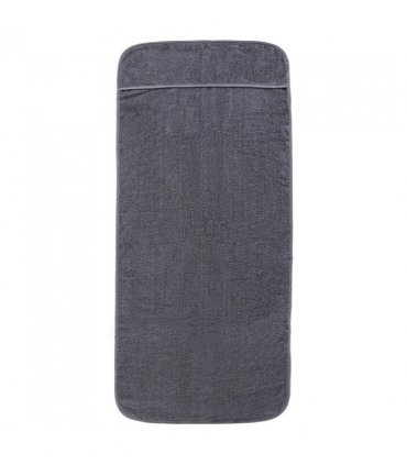 vidaXL Beach Towels 2 pcs Anthracite 75x200 cm Fabric 400 GSM — Size: 75 x 200 cm