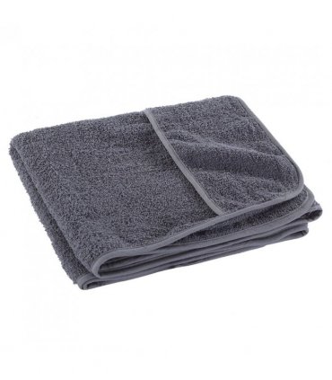 vidaXL Beach Towels 2 pcs Anthracite 75x200 cm Fabric 400 GSM — Size: 75 x 200 cm