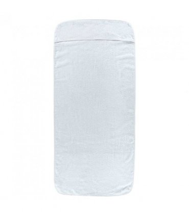 vidaXL Beach Towels 6 pcs White 60x135 cm Fabric 400 GSM — Size: 60 x 135 cm