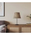 vidaXL Lamp Shade Brown Ø15x12 cm Wicker — Size: Ø 15 x 12 cm