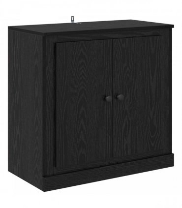 vidaXL Sideboards 3 pcs Black Oak 210 x 35.5 x 67.5 cm Engineered Wood