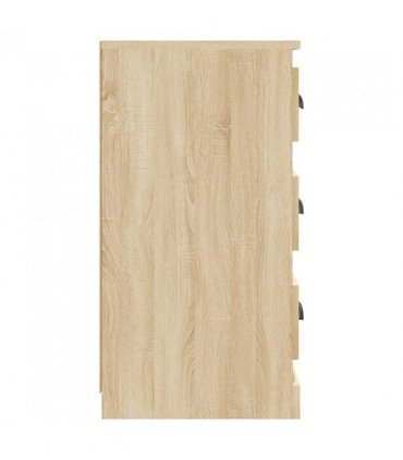 vidaXL Sideboards 2 pcs Sonoma Oak Engineered Wood