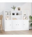 vidaXL Highboards 3 pcs White Engineered Wood — V0671964060