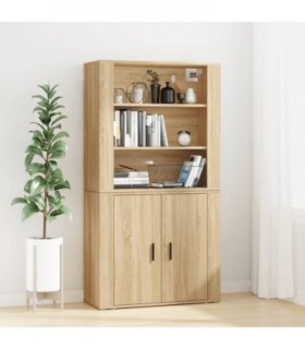 vidaXL Highboard Sonoma Oak Engineered Wood — V0671964107