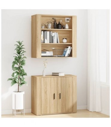 vidaXL Highboard Sonoma Oak Engineered Wood — V0671964107