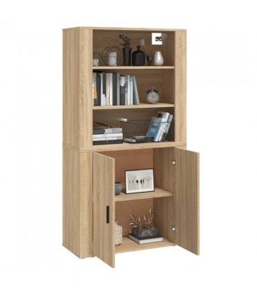 vidaXL Highboard Sonoma Oak Engineered Wood — V0671964107