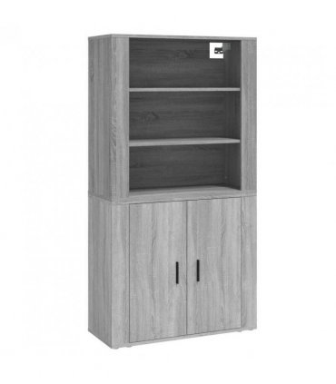 vidaXL Highboard Grey Sonoma Engineered Wood — V0671964108