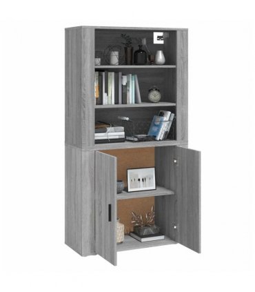 vidaXL Highboard Grey Sonoma Engineered Wood — V0671964108