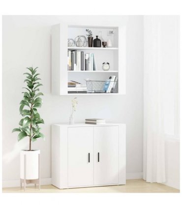 vidaXL Highboard White Engineered Wood — V0671964109