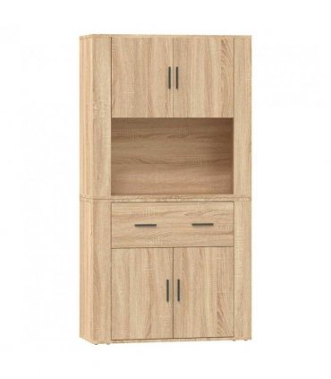 vidaXL Highboard Sonoma Oak Engineered Wood — V0671964114