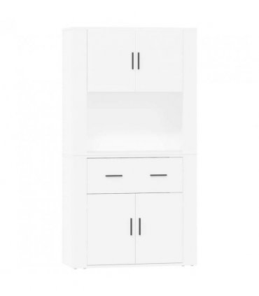 vidaXL Highboard White Engineered Wood — V0671964115