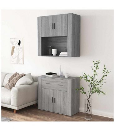 vidaXL Highboard Grey Sonoma Engineered Wood — V0671964120