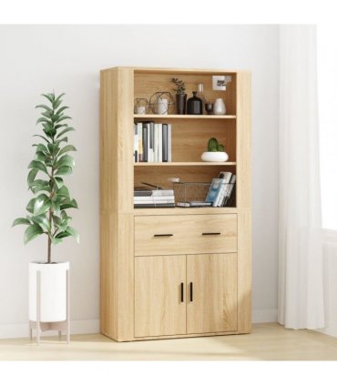 vidaXL Highboard Sonoma Oak Engineered Wood — V0671964124