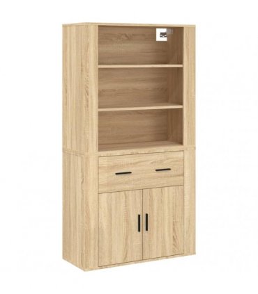 vidaXL Highboard Sonoma Oak Engineered Wood — V0671964124