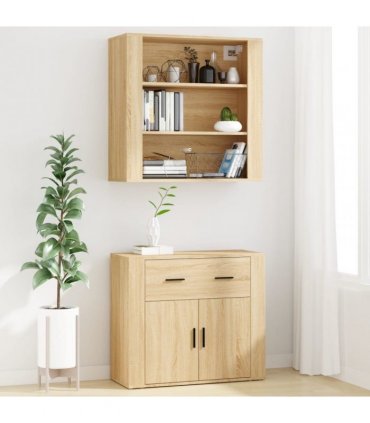 vidaXL Highboard Sonoma Oak Engineered Wood — V0671964124