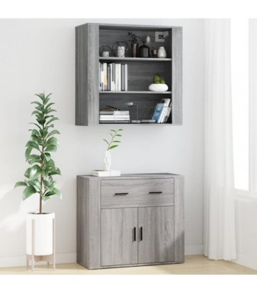 vidaXL Highboard Grey Sonoma Engineered Wood — V0671964127