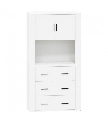 vidaXL Highboard White Engineered Wood — V0671964129