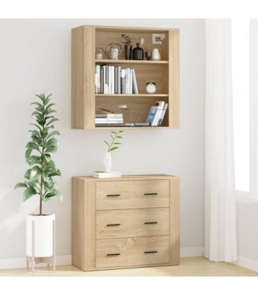vidaXL Highboard Sonoma Oak Engineered Wood — V0671964144