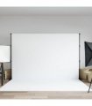 vidaXL Backdrop Stand Black 305x243 cm Steel — Size: 305 x 243 cm