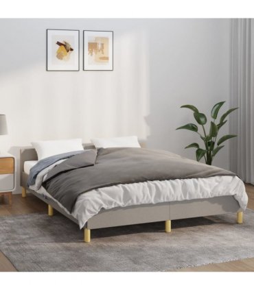 vidaXL Weighted Blanket with Cover Grey 137x200 cm Single 10 kg Fabric — Size: 137 x 200 cm