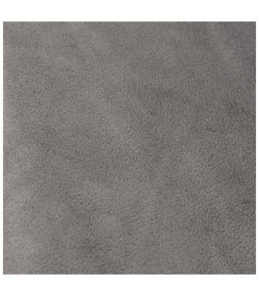 vidaXL Weighted Blanket with Cover Grey 137x200 cm Single 10 kg Fabric — Size: 137 x 200 cm