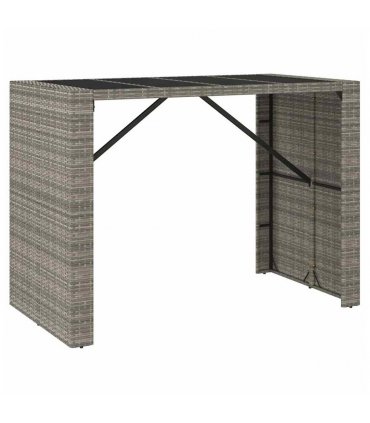 vidaXL Garden Bar Set | Grey