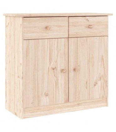 vidaXL Sideboard ALTA 77x35x73 cm Solid Wood Pine — Colour: natural