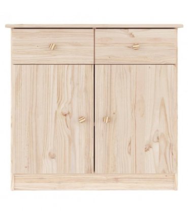 vidaXL Sideboard ALTA 77x35x73 cm Solid Wood Pine — Colour: natural