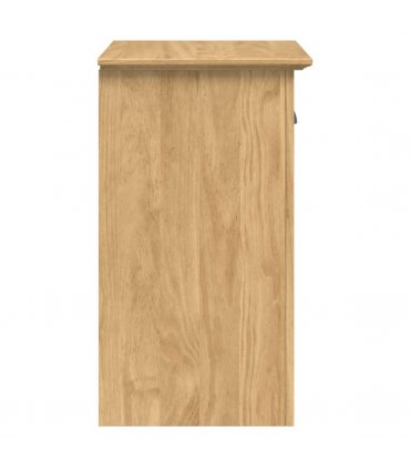 vidaXL Bedside Cabinet with Drawer BODO Honey Brown 53 x 38.5 x 67 cm