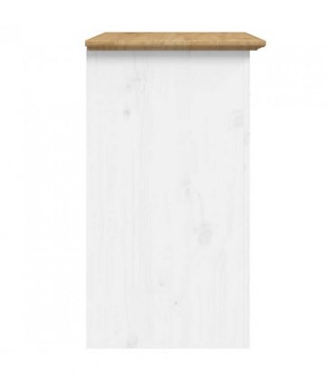 vidaXL Bedside Cabinet BODO Brown 53x38.5x66 cm Solid Wood Pine