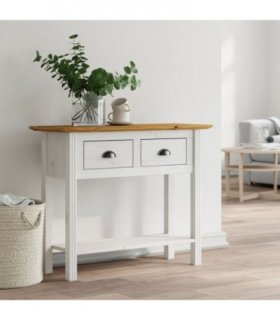 vidaXL Console Table BODO Brown 90x34.5x73 cm Solid Wood Pine