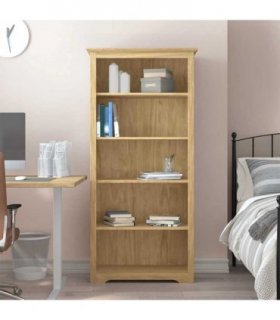 vidaXL Bookcase BODO Honey Brown 82 x 40 x 173 cm Engineered Wood — V0671965251