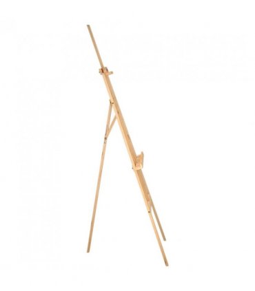 vidaXL Easel Stand 53.5x95x127 cm Solid Wood Pine — Colour: natural