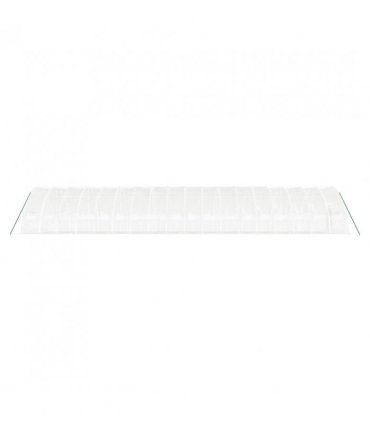 vidaXL Greenhouse with Steel Frame White 108 m² 18x6x2.85 m — Size: 18 x 6 x 2.85 m