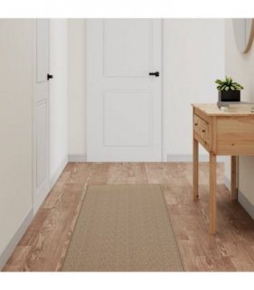 vidaXL Carpet Runner Sisal Look Sand 50x200 cm — Size: 50 x 200 cm