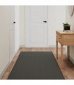 vidaXL Carpet Runner Sisal Look Anthracite 80x250 cm — Size: 80 x 250 cm