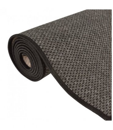 vidaXL Carpet Runner Sisal Look Anthracite 80x200 cm — Size: 80 x 200 cm