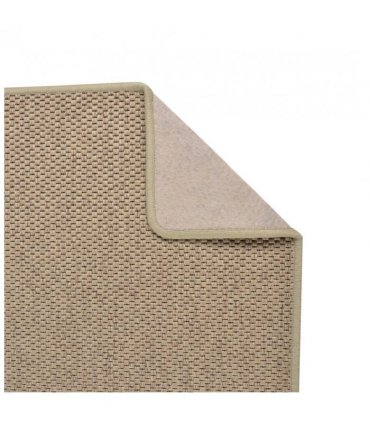 vidaXL Carpet Runner Sisal Look Sand 80x200 cm — Size: 80 x 200 cm