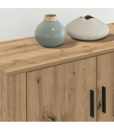 vidaXL Wall-mounted TV Cabinet Set 3 pcs Artisan Oak 80 x 34.5 x 40 cm