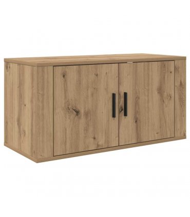 vidaXL Wall-mounted TV Cabinet Set 3 pcs Artisan Oak 80 x 34.5 x 40 cm