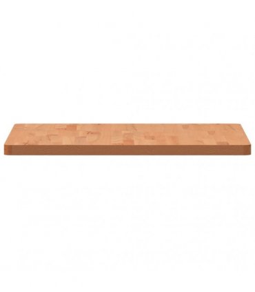 vidaXL Table Top 60x60x2.5 cm Square Solid Wood Beech — Colour: brown, Size: 60 x 60 x 2.5 cm