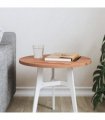 vidaXL Table Top Ø40x1.5 cm Round Solid Wood Beech — Colour: brown, Size: 40 x 1.5 cm