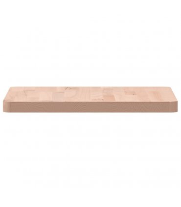 vidaXL Table Top 40x40x2.5 cm Square Solid Wood Beech — Colour: light brown, Size: 40 x 40 x 2.5 cm