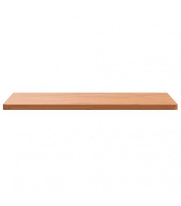 vidaXL Table Top 80x80x2.5 cm Square Solid Wood Beech — Colour: brown, Size: 80 x 80 x 2.5 cm
