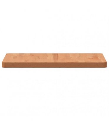 vidaXL Table Top 50x50x2.5 cm Square Solid Wood Beech — Colour: brown, Size: 50 x 50 x 2.5 cm