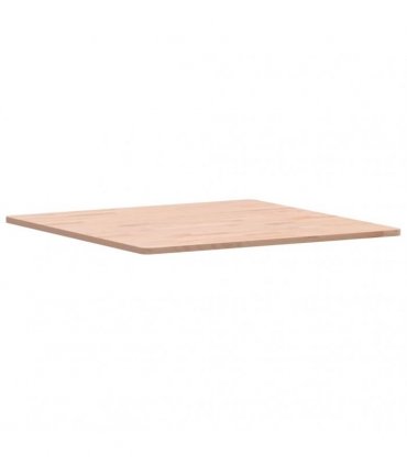 vidaXL Table Top 70x70x1.5 cm Square Solid Wood Beech — Colour: light brown, Size: 70 x 70 x 1.5 cm