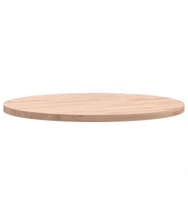 vidaXL Table Top Ø40x1.5 cm Round Solid Wood Beech — Colour: light brown, Size: 40 x 1.5 cm